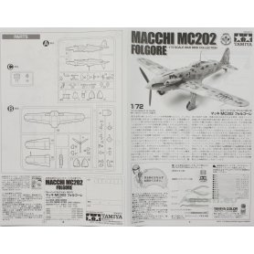 Tamiya 1:72 Macchi MC202 Folgore