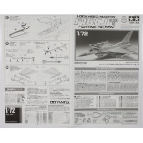 Tamiya 1:72 F-16 CJ Fighting Falcon - Block 50