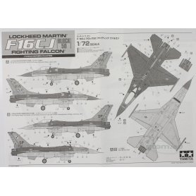 Tamiya 1:72 F-16 CJ Fighting Falcon - Block 50