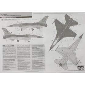 Tamiya 1:72 F-16 CJ Fighting Falcon - Block 50