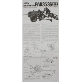 Tamiya 1:35 35035 German 37mm Anti-tank Gun