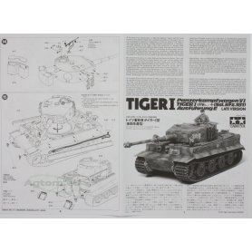 TAMIYA 25401 1:35 German Tiger I