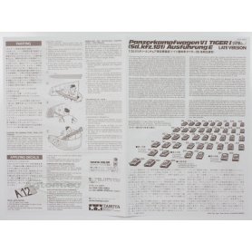 TAMIYA 25401 1:35 German Tiger I