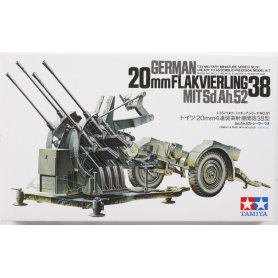 Tamiya 1:35 35091 German 20mm Flakvierling 38