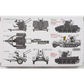 Tamiya 1:35 35091 German 20mm Flakvierling 38