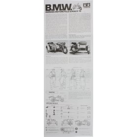 Tamiya 1:35 35016 German Motorcycle Side
