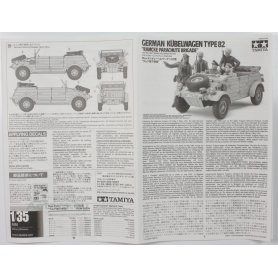 Tamiya 1:35 35304 Kubelwagen Type82 Ramcke