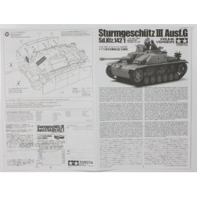 Tamiya 1:35 35197 Sturmgeschutz III Ausf G Early