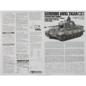 Tamiya 1:35 35164 King Tiger Production Turret