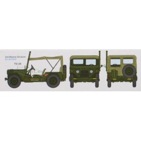 Tamiya 1:35 35334 M151A1 Vietnam War US Utility Truck
