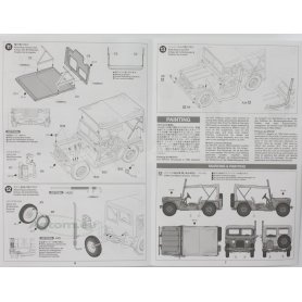 Tamiya 1:35 35334 M151A1 Vietnam War US Utility Truck