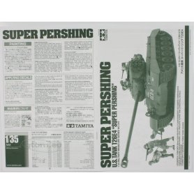 Tamiya 1:35 35319 US Tank T26E4 Super Pershing - Pre-Production