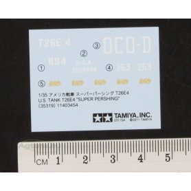 Tamiya 1:35 35319 US Tank T26E4 Super Pershing - Pre-Production