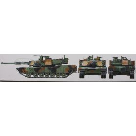 Tamiya 1:35 35269 M1A2 Abrams 120mm Gun