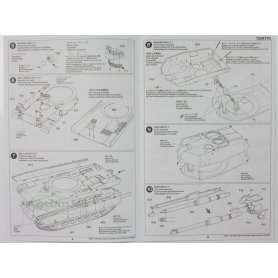 Tamiya 1:35 35269 M1A2 Abrams 120mm Gun