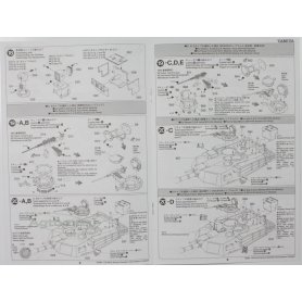 Tamiya 1:35 35269 M1A2 Abrams 120mm Gun