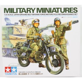 TAMIYA 1:35 JGSDF Motorcycle Recon. Set