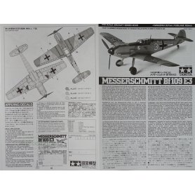 Tamiya 1:48 Messerschmitt Bf 109 E-3