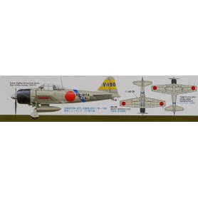 Tamiya 1:48 Mitsubishi A6M3 Zero Fighter (Hamp)