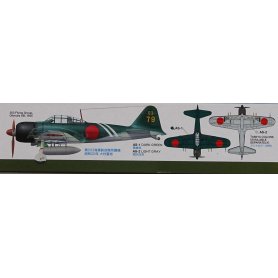 Tamiya 1:48 Mitsubishi A6M5c Zero Fighter (Zeke)