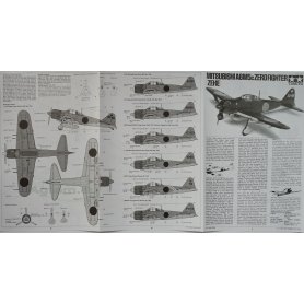 Tamiya 1:48 Mitsubishi A6M5c Zero Fighter (Zeke)