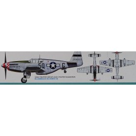 Tamiya 1:48 North American P-51B Mustang