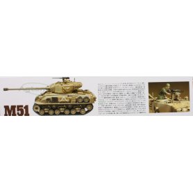 Tamiya 1:35 35323 Israeli Tank M51