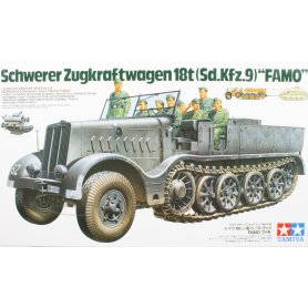 Tamiya 1:35 German 18T Heavy Half Track Famo