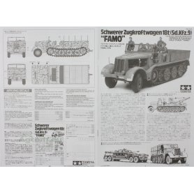 Tamiya 1:35 German 18T Heavy Half Track Famo