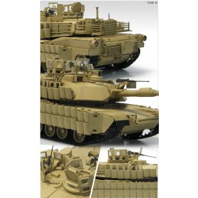 Academy 13298 U.S. Army M1A2 TUSK II 1/35