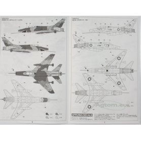 Tamiya 1:72 60760 F-100D Super Sabre