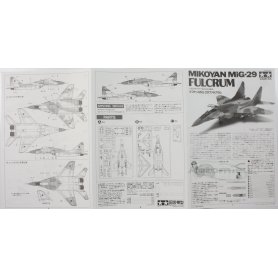 Tamiya 1:72 Mikoyan MiG-29 Fulcrum