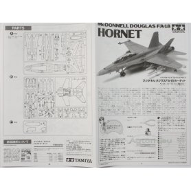 Tamiya 1:72 McDonnell Douglas F/A-18 Hornet