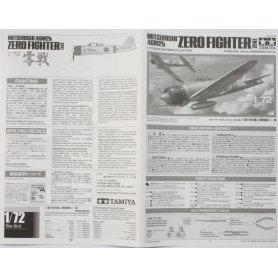 Tamiya 1:72 60780 Mitsubishi A6M2b (ZEKE) - Zero Fighter