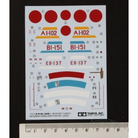 Tamiya 1:72 60780 Mitsubishi A6M2b (ZEKE) - Zero Fighter
