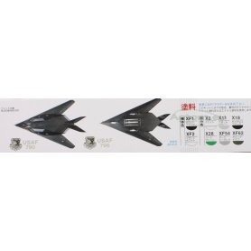 Tamiya 1:72 Lockheed F-117A Stealth