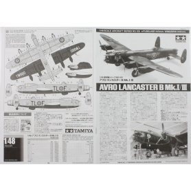 Tamiya 1:48 61112 Avro Lancaster B I/III