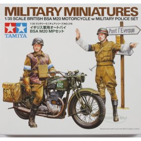 Tamiya 1:35 BSA M20 with MP 
