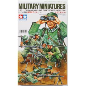 Tamiya 1:35 35038 German Machine Gun Troops Kit - CA138