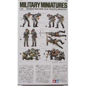 Tamiya 1:35 35038 German Machine Gun Troops Kit - CA138