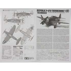 Tamiya 1:72 Republic P-47D Thunderbolt Razorback