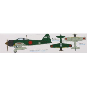 Tamiya 1:72 60784 Mitsubishi A6M3 (Hamp) - Zero Fighter Model 32