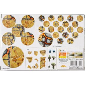 Podstawki 65 i 40mm okrągłe AoS Shattered Dominion