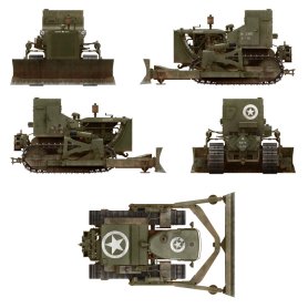 Mini Art 1:35 35188 US Armoured Buldozer
