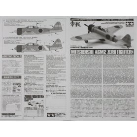 Tamiya 1:48 61016 A6M2 Type 21 Zero Fighter Kit - CO116