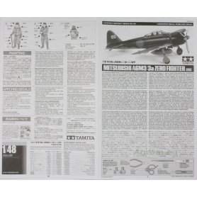 Tamiya 1:48 61108 Mitsubishi A6M3/3a (ZEKE) 
