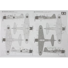 Tamiya 1:48 61108 Mitsubishi A6M3/3a (ZEKE) 