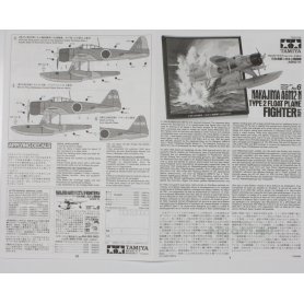 Tamiya 1:48 A6M2-N Rufe z napędem śmigła