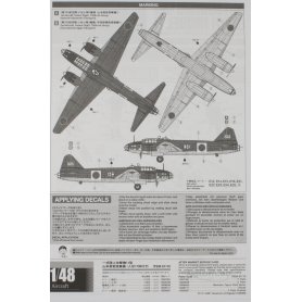 Tamiya 1:48 61110 Mitsubishi G4M1 Model 11 - Admiral Yamamoto Transport