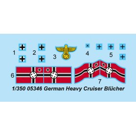 Trumpeter 05346 German heavy cruiser Blucher